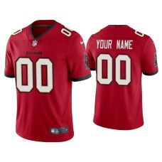 Men's Tampa Bay Buccaneers #0 2020 Custom Red Vapor Limited Jersey