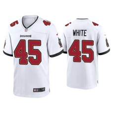 Men's Tampa Bay Buccaneers #45 2020 Devin White White Game Jersey