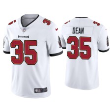 Men's Tampa Bay Buccaneers #35 2020 Jamel Dean White Vapor Limited Jersey