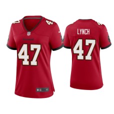 Women's Tampa Bay Buccaneers #47 2020 John Lynch Red Game Jersey