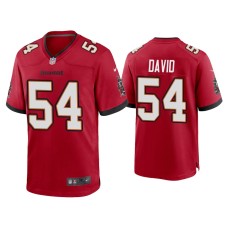 Men's Tampa Bay Buccaneers #54 2020 Lavonte David Red Game Jersey