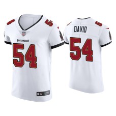 Men's Tampa Bay Buccaneers #54 2020 Lavonte David White Vapor Elite Jersey