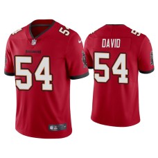 Men's Tampa Bay Buccaneers #54 2020 Lavonte David Red Vapor Limited Jersey