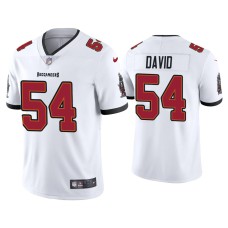 Men's Tampa Bay Buccaneers #54 2020 Lavonte David White Vapor Limited Jersey