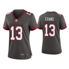 Women's Tampa Bay Buccaneers #13 2020 Mike Evans Pewter Game Jersey