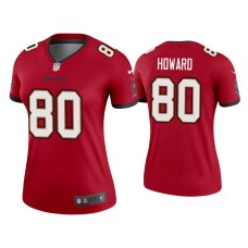 Women's Tampa Bay Buccaneers #80 2020 O.J. Howard Red Legend Jersey