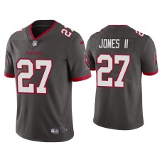 Men's Tampa Bay Buccaneers #27 2020 Ronald Jones II Pewter Vapor Limited Jersey