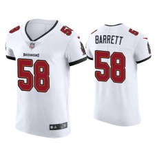 Men's Tampa Bay Buccaneers #58 2020 Shaquil Barrett White Vapor Elite Jersey