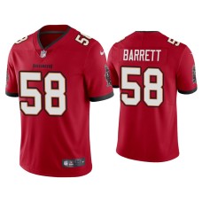 Men's Tampa Bay Buccaneers #58 2020 Shaquil Barrett Red Vapor Limited Jersey