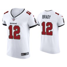 Men's Tampa Bay Buccaneers #12 2020 Tom Brady White Vapor Elite Jersey