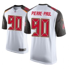 Men's Tampa Bay Buccaneers #90 White Jason Pierre-Paul Nike Game Jersey