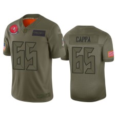 Men's Tampa Bay Buccaneers #65 Alex Cappa Camo 2019 Salute to Service Limited Jersey