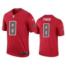 Men's Tampa Bay Buccaneers #8 Color Rush Legend Bradley Pinion Red Jersey