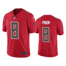 Men's Tampa Bay Buccaneers #8 Color Rush Limited Bradley Pinion Red Jersey