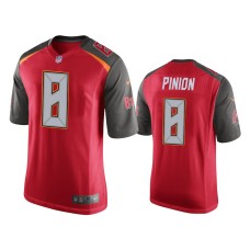 Men's Tampa Bay Buccaneers #8 Bradley Pinion Red Game Jersey