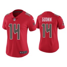 Men's Tampa Bay Buccaneers #14 Color Rush Limited Chris Godwin Red Jersey