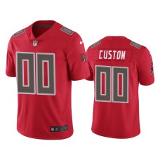 Men's Tampa Bay Buccaneers #0 Nike Custom Red Color Rush Limited Jersey