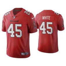 Men's Tampa Bay Buccaneers #45 Devin White Vapor Limited Red Jersey