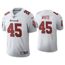 Men's Tampa Bay Buccaneers #45 Devin White Vapor Limited White Jersey