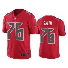 Men's Tampa Bay Buccaneers #76 Nike Donovan Smith Red Color Rush Limited Jersey