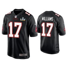 Men's Tampa Bay Buccaneers #17 Doug Williams Super Bowl LV Black Game Fashion Jersey