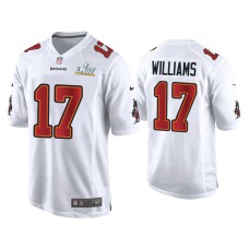 Men's Tampa Bay Buccaneers #17 Doug Williams Super Bowl LV White Game Fashion Jersey