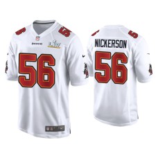 Men's Tampa Bay Buccaneers #56 Hardy Nickerson Super Bowl LV White Game Fashion Jersey