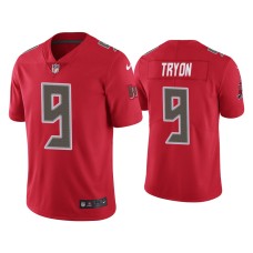 Men's Tampa Bay Buccaneers #9 Color Rush Limited Joe Tryon Red Jersey