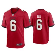 Men's Tampa Bay Buccaneers #6 Le'Veon Bell Red Game Jersey