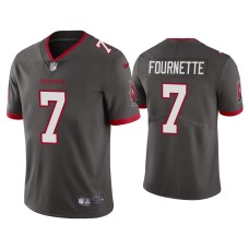 Men's Tampa Bay Buccaneers #7 Leonard Fournette Vapor Limited Pewter Jersey