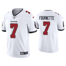 Men's Tampa Bay Buccaneers #7 Leonard Fournette Vapor Limited White Jersey