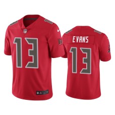 Men's Tampa Bay Buccaneers #13 Nike Mike Evans Red Color Rush Limited Jersey