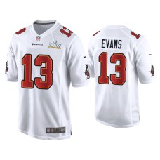 Men's Tampa Bay Buccaneers #13 Mike Evans Super Bowl LV White Game Fashion Jersey