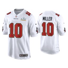 Men's Tampa Bay Buccaneers #10 Scotty Miller Super Bowl LV White Game Fashion Jersey