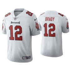 Men's Tampa Bay Buccaneers #12 Tom Brady Vapor Limited White Jersey