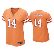 Women's Tampa Bay Buccaneers #14 Chris Godwin Orange Game Jersey