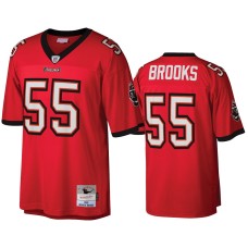 Men's Tampa Bay Buccaneers #55 Derrick Brooks Red Retire Legacy Replica Jersey