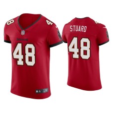 Men's Tampa Bay Buccaneers #48 Grant Stuard Red Vapor Elite Jersey