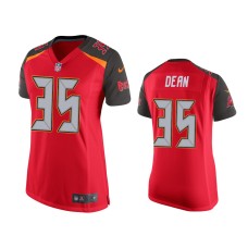 Men's Tampa Bay Buccaneers #35 Jamel Dean Red NFL Draft Game Jersey