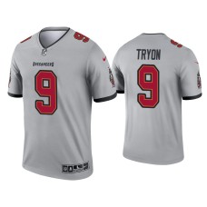 Men's Tampa Bay Buccaneers #9 Joe Tryon Gray Inverted Legend Jersey