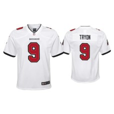 Youth Tampa Bay Buccaneers #9 Joe Tryon White Game Jersey