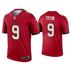 Men's Tampa Bay Buccaneers #9 Joe Tryon Red Legend Jersey