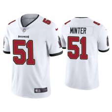 Men's Tampa Bay Buccaneers #51 Kevin Minter Vapor Limited White Jersey