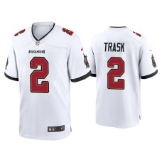 Men's Tampa Bay Buccaneers #2 Kyle Trask White Game Jersey