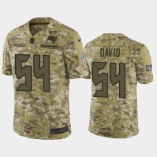 Men's Tampa Bay Buccaneers #54 Lavonte David Nike Salute to Service Limited Jersey - Camo