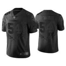 Men's Tampa Bay Buccaneers #54 Lavonte David Black Vapor Limited Platinum Jersey