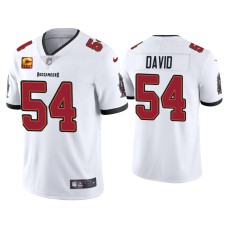 Men's Tampa Bay Buccaneers #54 Lavonte David Vapor Limited White Jersey