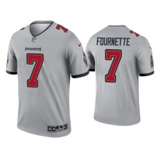 Men's Tampa Bay Buccaneers #7 Leonard Fournette Gray Inverted Legend Jersey