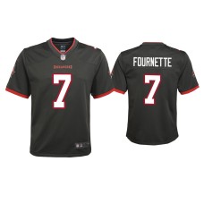 Youth Tampa Bay Buccaneers #7 Leonard Fournette Pewter Alternate Game Jersey