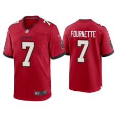 Men's Tampa Bay Buccaneers #7 Leonard Fournette Red Game Jersey